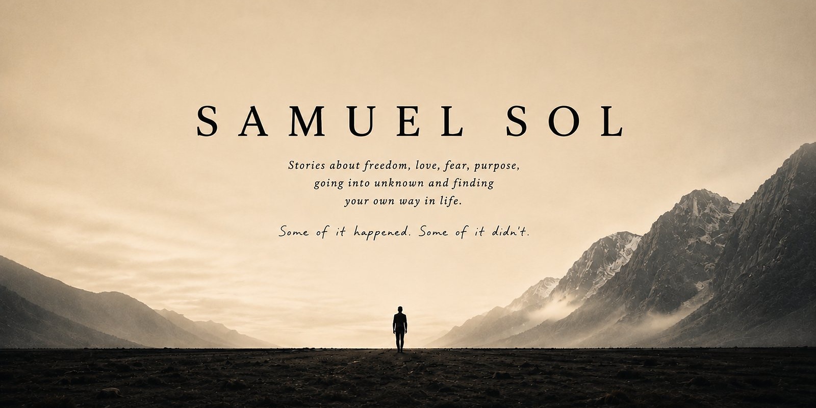 Enter the world of Samuel Sol